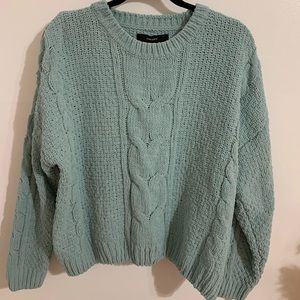 Teal sweater